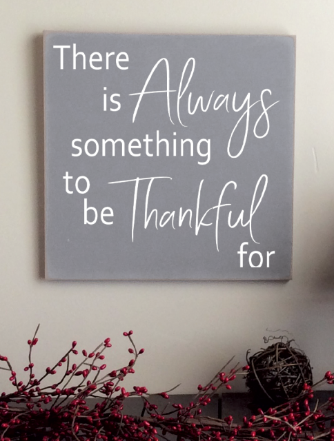12x12 There is always - Thankful